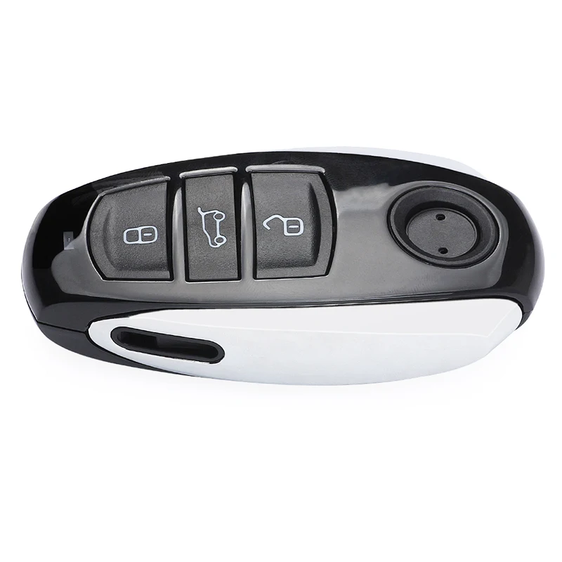 Ключ брелок KEYECU PCF7945AC 315/ 433/ 868 МГц с 3 кнопками для замены смарт карты Volkswagen Touareg 2010