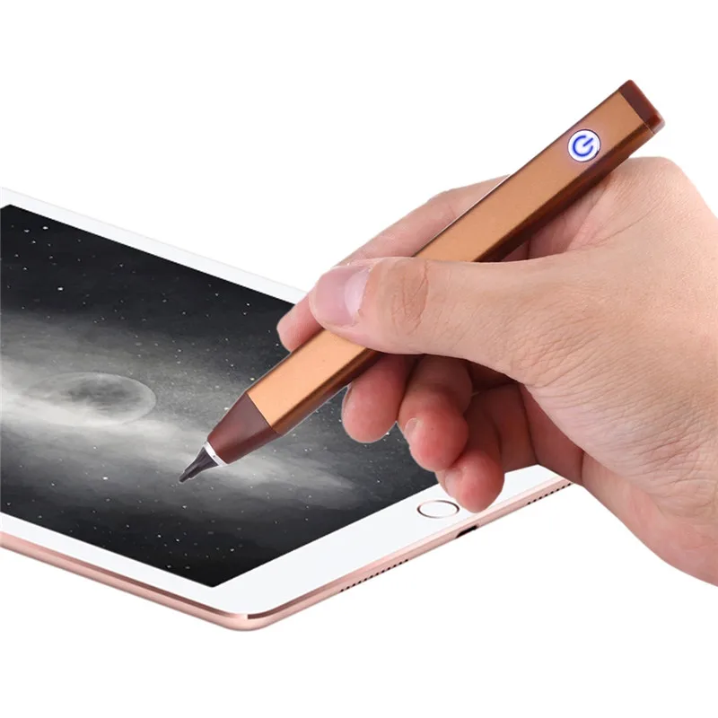 brown HAWEEL 2,3 мм Сверхтонкий перо активный стилус iPhone стилус для iPhone/iPad наиболее совместимое и наиболее эффективное приложение - Цвета: brown