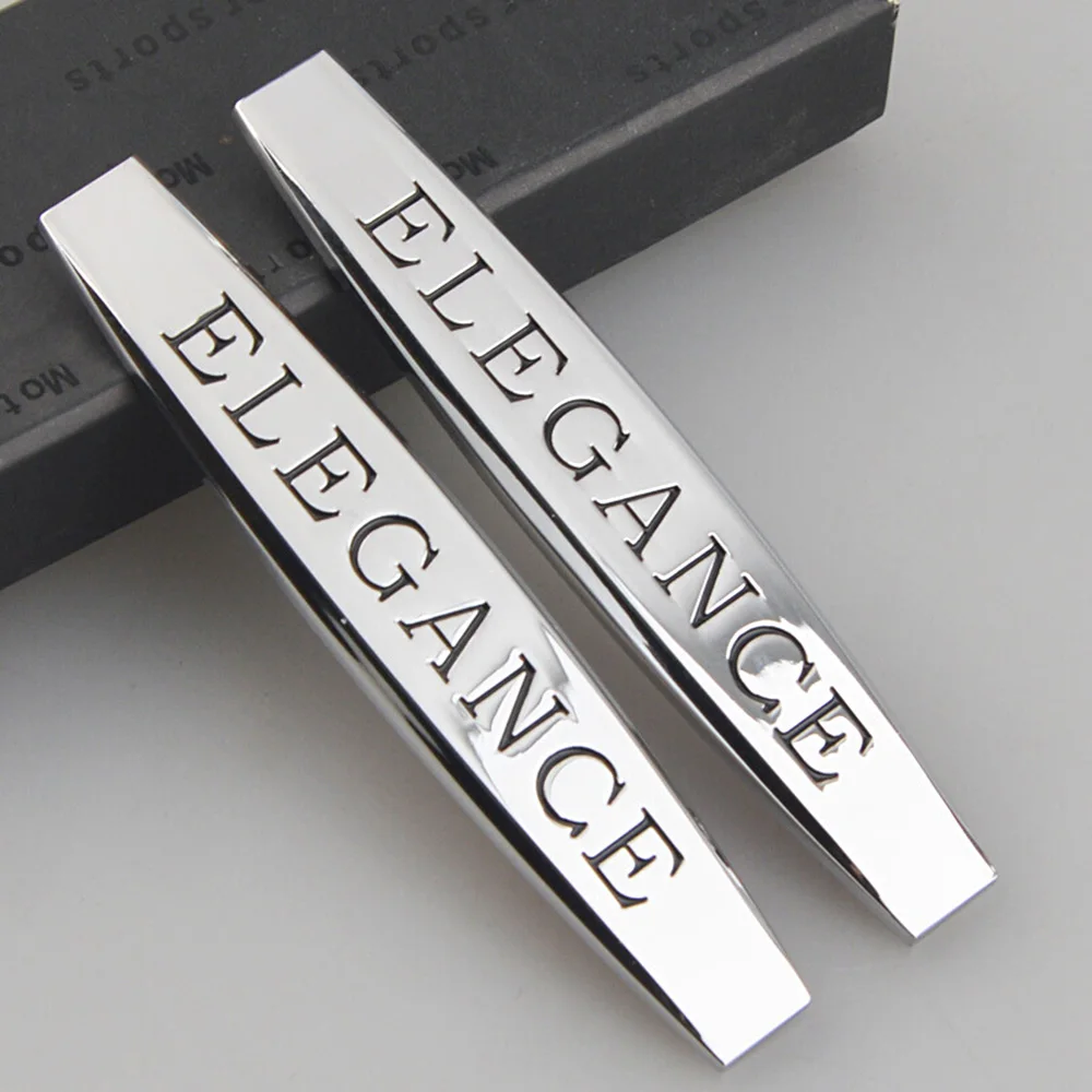 Металлический 3D автомобильный боковой брызговик элегантный логотип значок