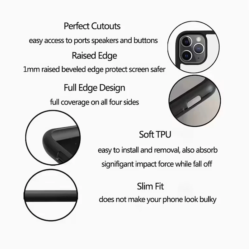 Чехол для телефона из пластика с флагом Филиппин для iPhone 14 13 12 Pro Max mini 11 XS XR 5 6S 7 8 Plus SE 2020 - Черный.