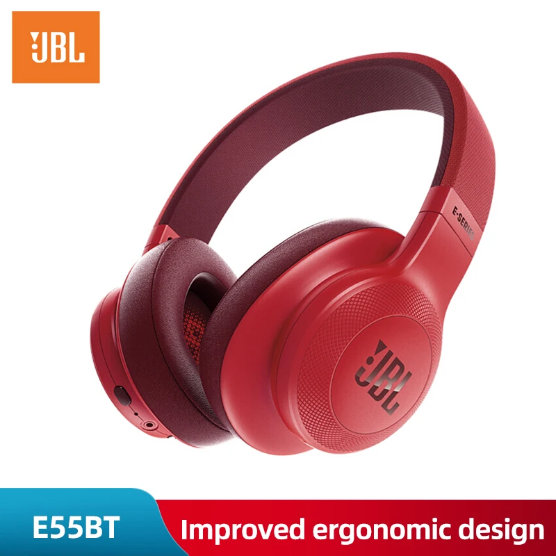 JBL E55BT Bluetooth беспроводные наушники портативная складная гарнитура над ухом Стерео
