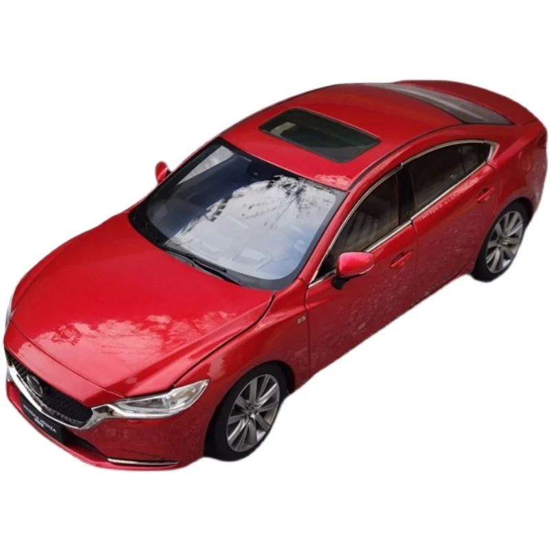 

Высококачественная оригинальная фабрика 1:18 Mazda Atenza 2019 красная/белая литая Игрушечная модель автомобиля в подарок, коллекция