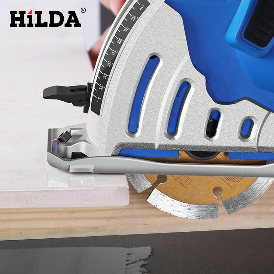 HILDA Мини электрическая циркулярная пила DIY многофункциональная электрическая пила электроинструмент роторный инструмент Дисковые пилы для дерева