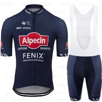 alpecin fenix cycling jersey mens set bicycle clothing strech bike premium quick dry road suit bib shorts mtb maillot pants