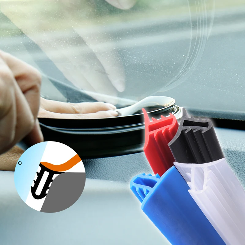 Car Stickers Dashboard Sealing Strips goods For Mazda Ford Toyota BMW Audi Hyundai KIA LADA Universal Auto Interior Accessories |