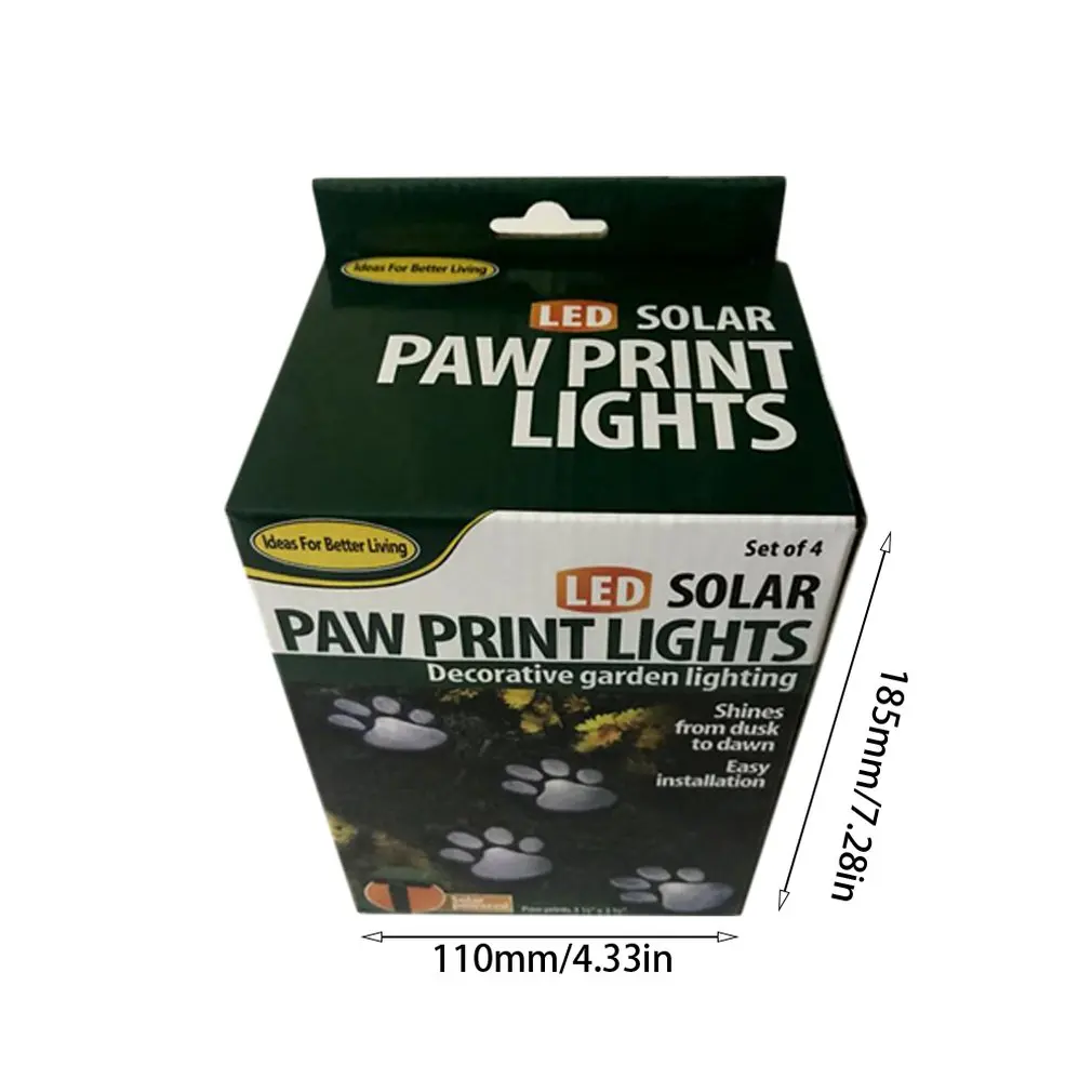 ТВ Новый светильник с принтом лапы s солнечный Медвежонок коготь лужайка лампа