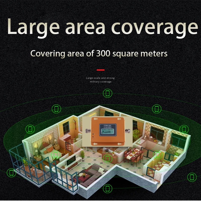 

75dB CDMA 3g Repeater 850 MHz 2G 3G 850mhz UMTS GSM CDMA Mobile Phone Signal Repeater Booster Cell Phone Signal CDMA Amplifier