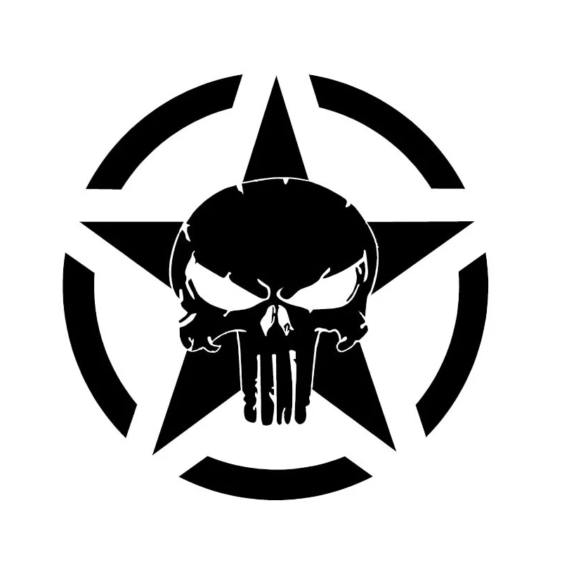 

15*15 см Каратель Череп крови автомобиля стикер 3D стикер автомобиля s и наклейки пятиконечная звезда черепа Авто Декорация