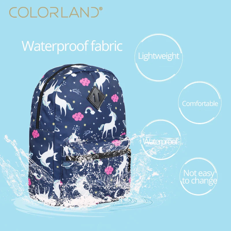 Креативный рюкзак Colorland для мамы Детский милый нейлоновый дышащий