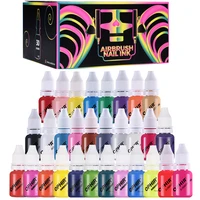 ophir 1930 colors airbrush ink for nail art painting design nail art water based ink for airbrush ta0981 19