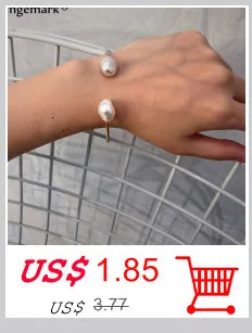 Ingemark роскошный хрустальный розовый браслет с цветами Femme эффектный богемный имитация жемчуга бусины браслет-цепочка для лучших женщин