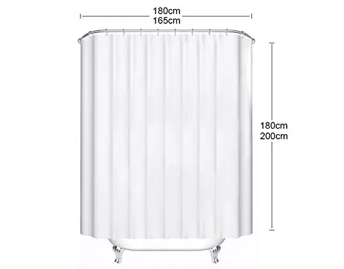 Водонепроницаемая занавеска для ванной из полиэстера с изображением собаки