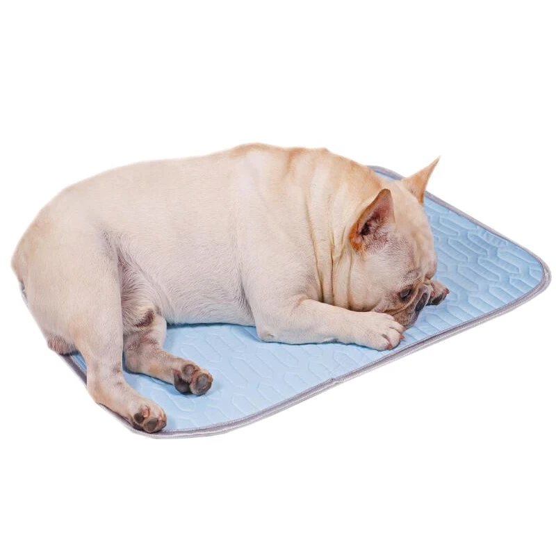 

Pet Bed Dog Cooling Cushion Soft Comfortable Heat Relief Breathable Blanket Latex Pad Puppy Ice Mattress For Cat Ice Pads Sleep