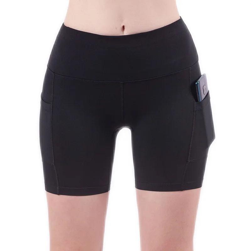 

New Yoga Shorts Women's Violently Sweat Tight Fitness Safety Pants High-Waist Quick-Drying Sports Shorts