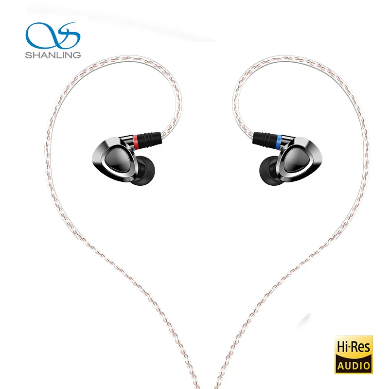 

SHANLING ME500 Triple driver Hybrid Earphones Knowles Driver Line Type HiFi Music In-Ear Earphones with Detachable MMCX Cable