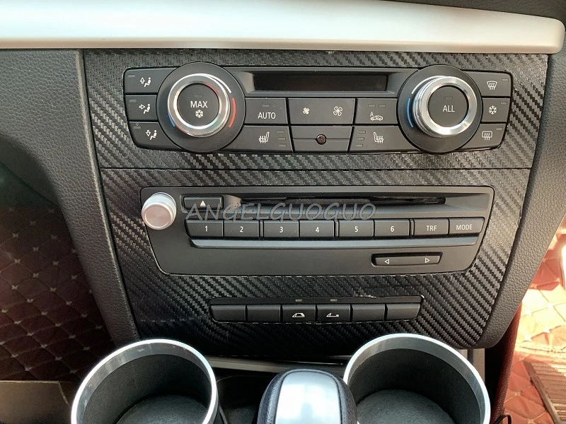 Автомобильный Кондиционер звуковая ручка крышка для украшения интерьера BMW 3