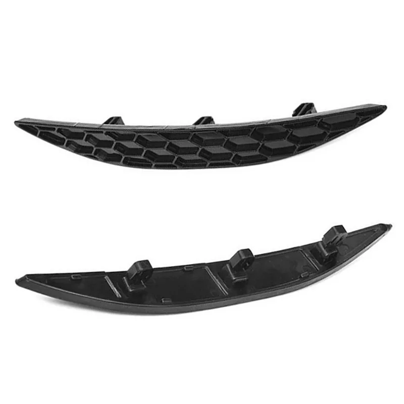 

Modified Black Glossy Honeycomb Tail Rear Fog Light Lamp Cover Trim Styling Insert Garnish for Golf MK7 7R/Rline