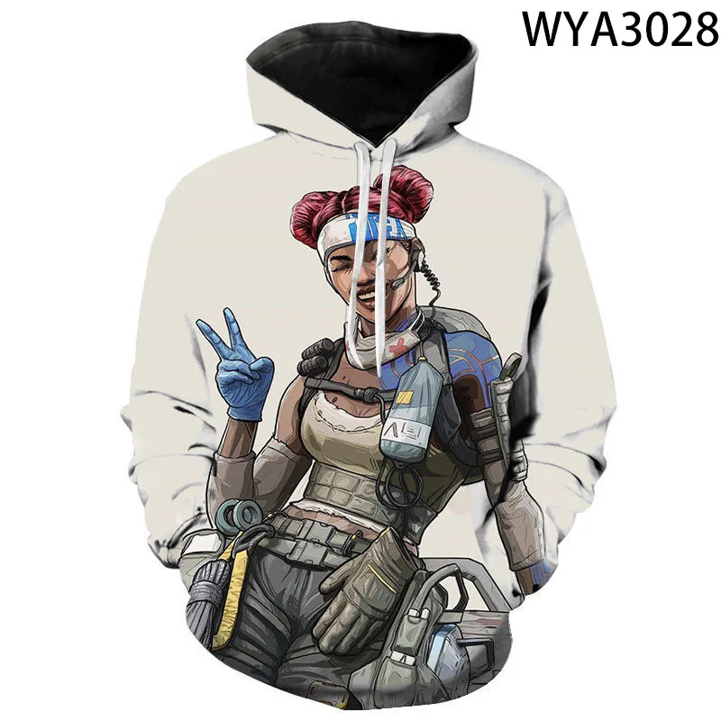 Apex Legends новые толстовки модные мужские женские детские с 3D принтом уличная одежда