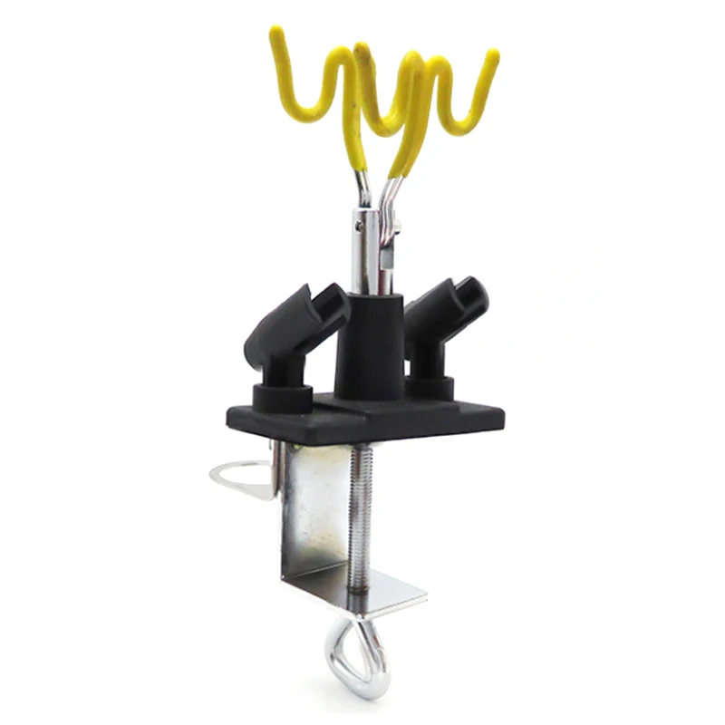 Новый держатель Аэрограф вмещает 4 зажима на стол настольная станция