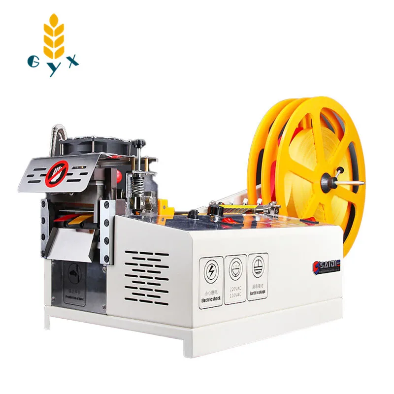 

988T automatic computer cold and hot tape cutting machine tape cutting machine elastic band cutting machine 110V / 220V 400W
