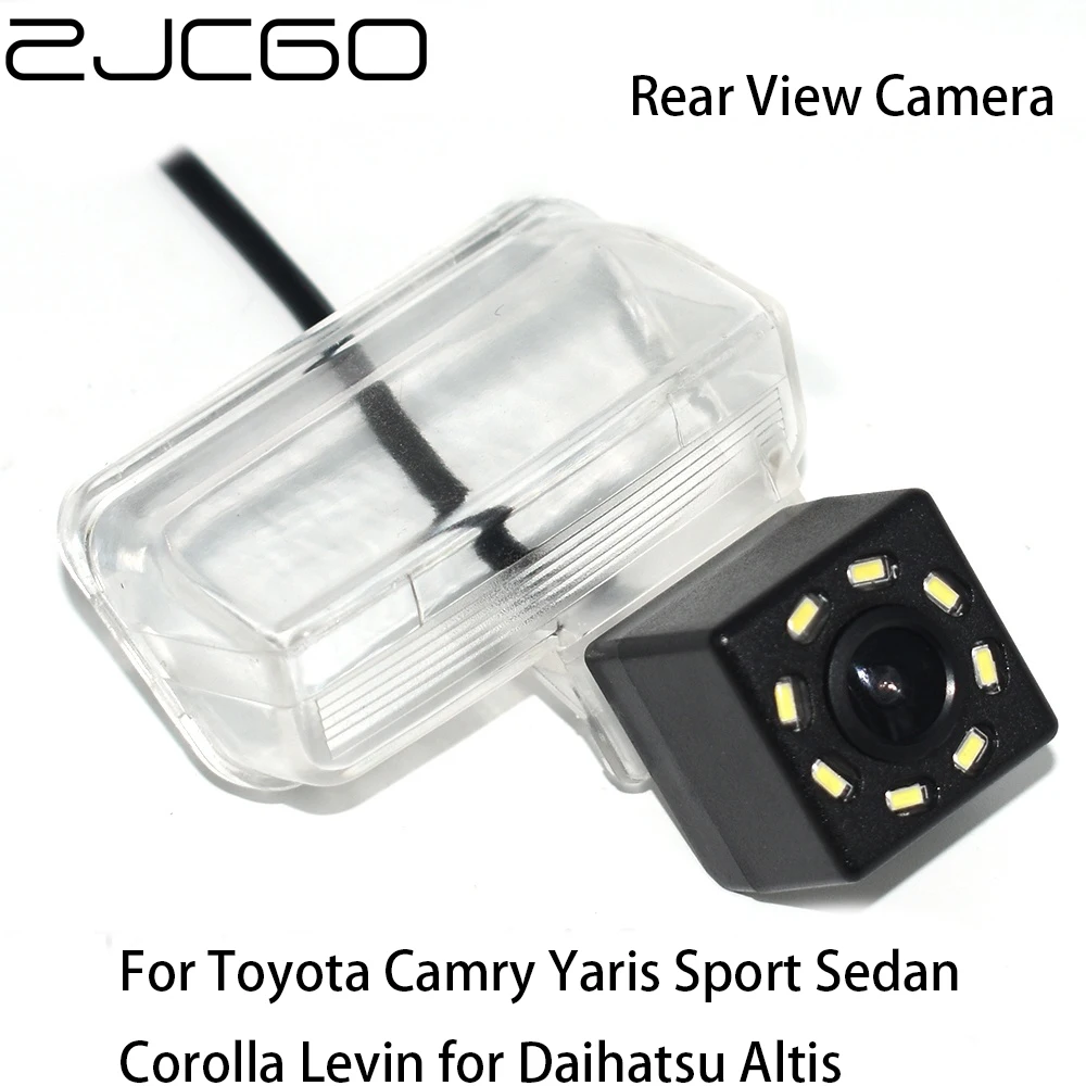 ZJCGO HD CCD Car Rear View Reverse Back Up Parking Camera for Toyota Camry Yaris Sport Sedan Corolla Levin Daihatsu Altis | Автомобили и