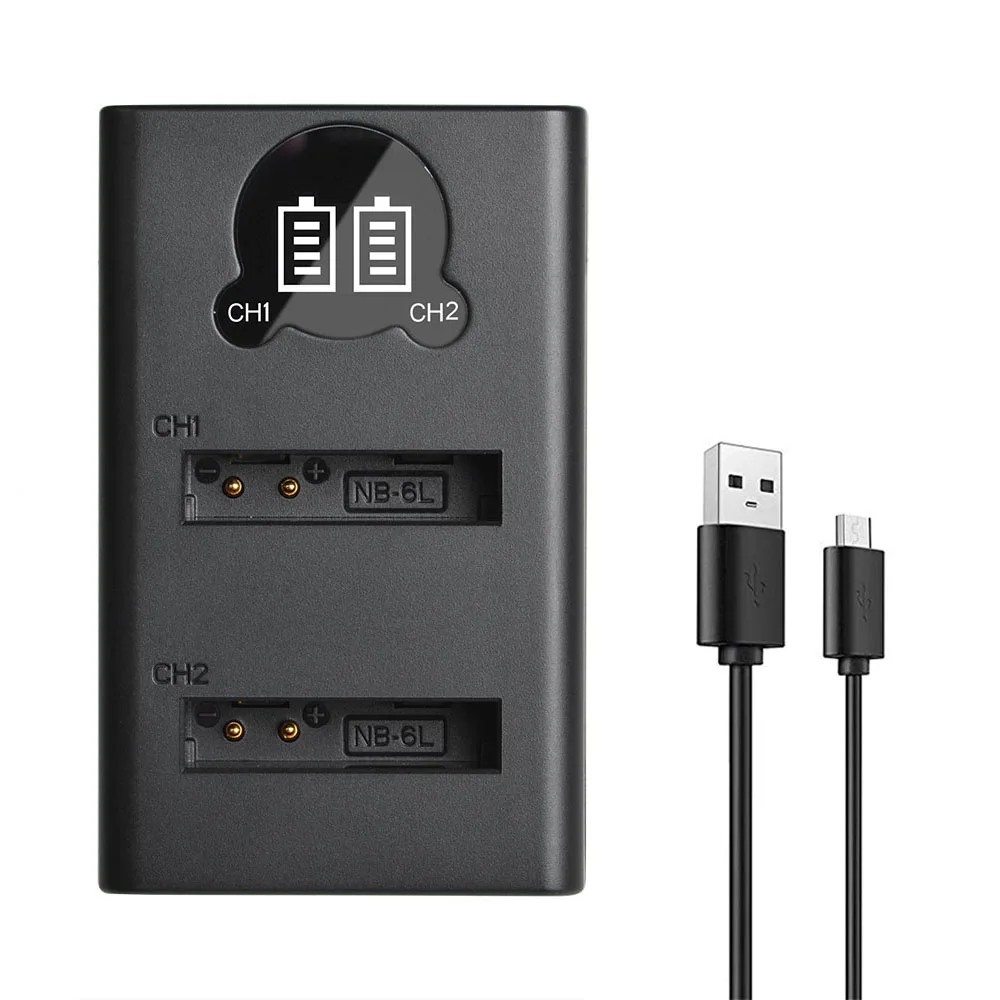 Зарядное устройство NB-6LH для Canon PowerShot S90 SD770 D10 D20 D30 S95 SX260 SX540 SX700 SX710 HS 85IS