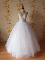 zj9165 2020 2019 new white ivory elegant o neck wedding dresses for brides bottom lace customer made