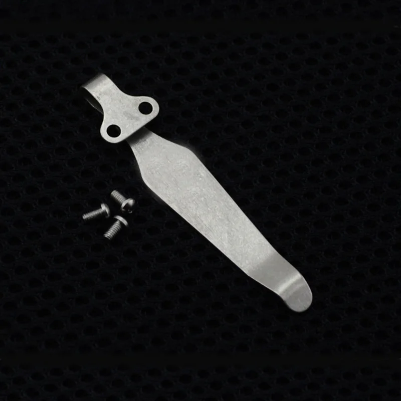 1 шт. высокое качество пустая конструкция TC4 титановая Карманная клипса для ножей