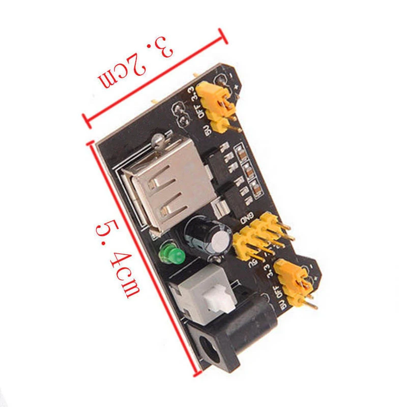 Макетная плата DIY KIT макетная без припоя MB102 модуль питания 3 В 5 + 830 точек 65