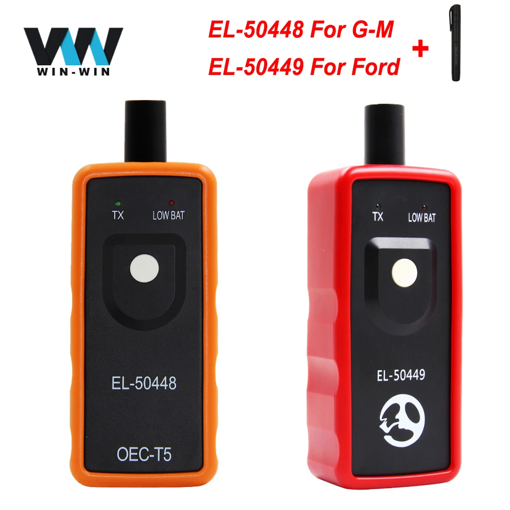 EL-50448 EL-50449 Автомобильный датчик контроля давления в шинах датчик OEC-T5 EL 50448 для GM/Opel EL 50449 для Ford TPMS инструмент сброса EL50448 EL50449