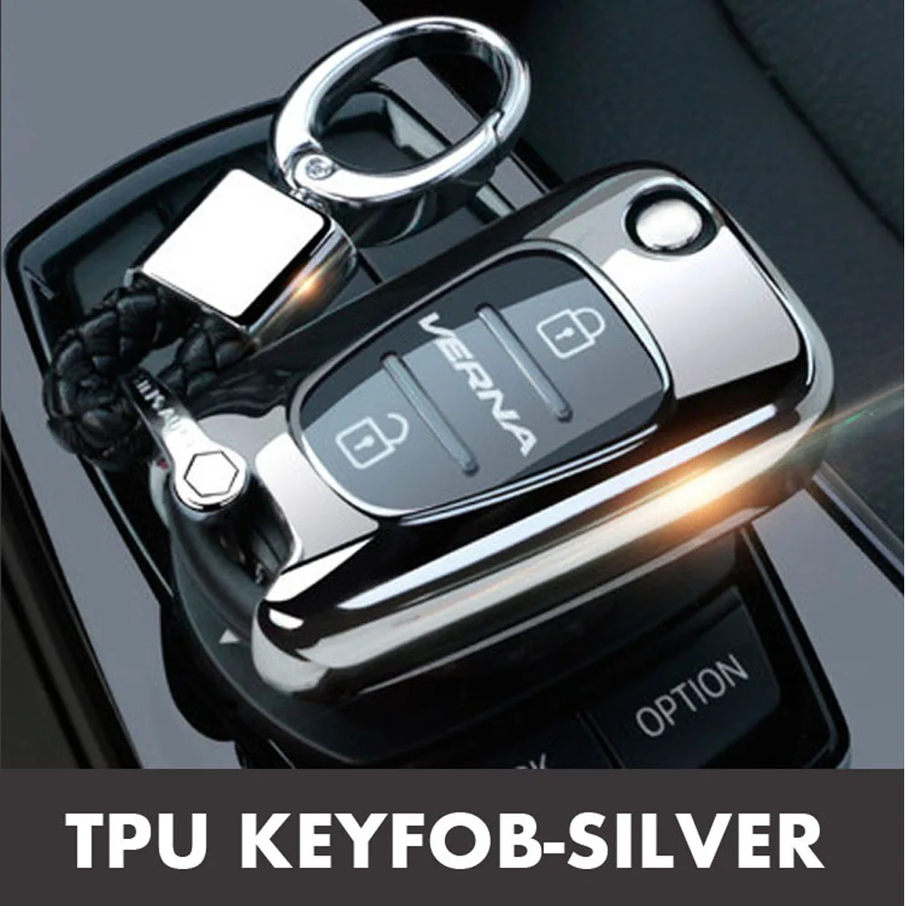 Складной чехол для автомобильного ключа кошелек с 2 кнопками брелок ключей Kia RIO K2