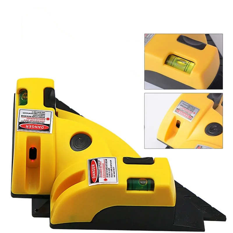 

High Quality Laser Level Right Angle Horizontal Laser 90 Degree Vertical Line Projection Level Alignment Layout Tool