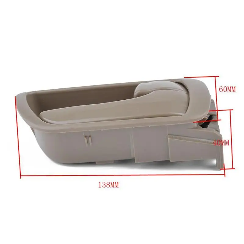 Новые 2 пары автомобилей внутри ручки для межкомнатных дверей внутренние левые и