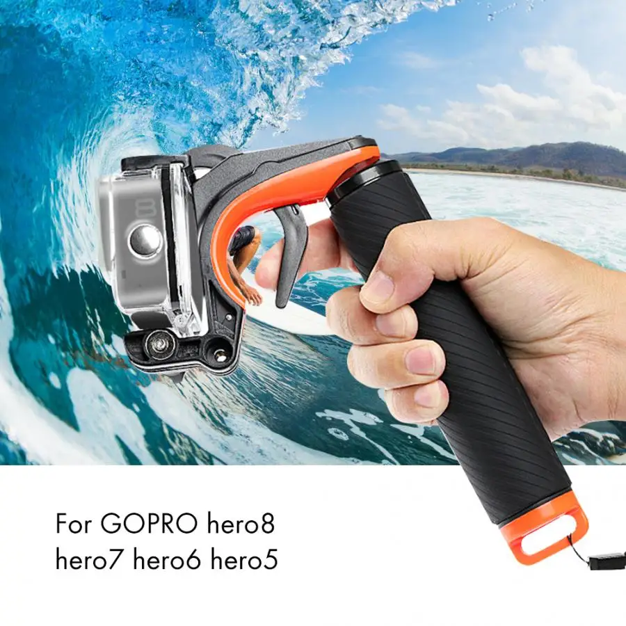 Водонепроницаемая плавающая рукоятка ручная портативная плавучий стержень для