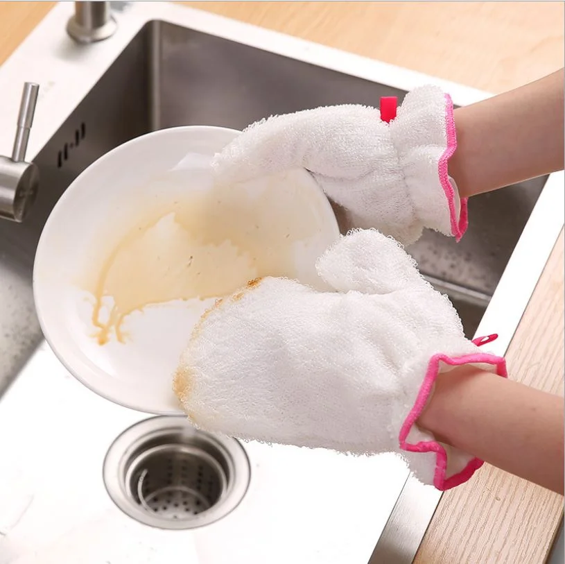 

Gentle Deshedding Brush Glove dishcloths wipes fot Cleaning