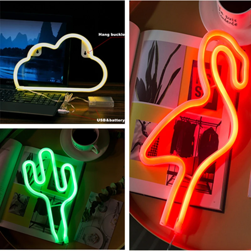 

Cloud Star LED Neon Night Light Sign Wall Art Sign Night Lamp Xmas Birthday Gift Wedding Party Wall Hanging Neon Lamp Home Decor