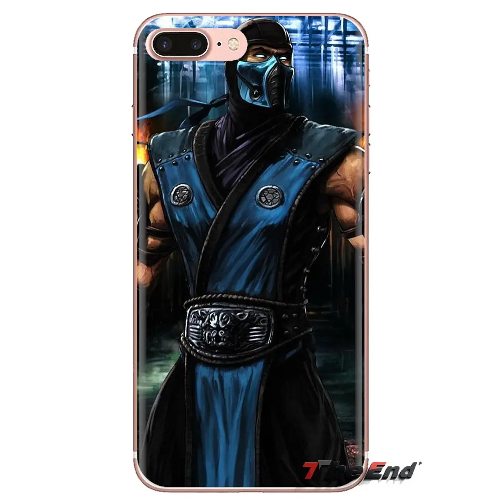 Mortal Kombat минусовых ниндзя игры для Xiaomi Redmi 4A S2 Note 3 3S 4 4X5 6plus 7 6A Pro Pocophone F1 прозрачный