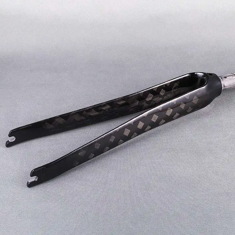 Передняя вилка из углеродного волокна 700C дорожная UD/3 K/12 K передняя для