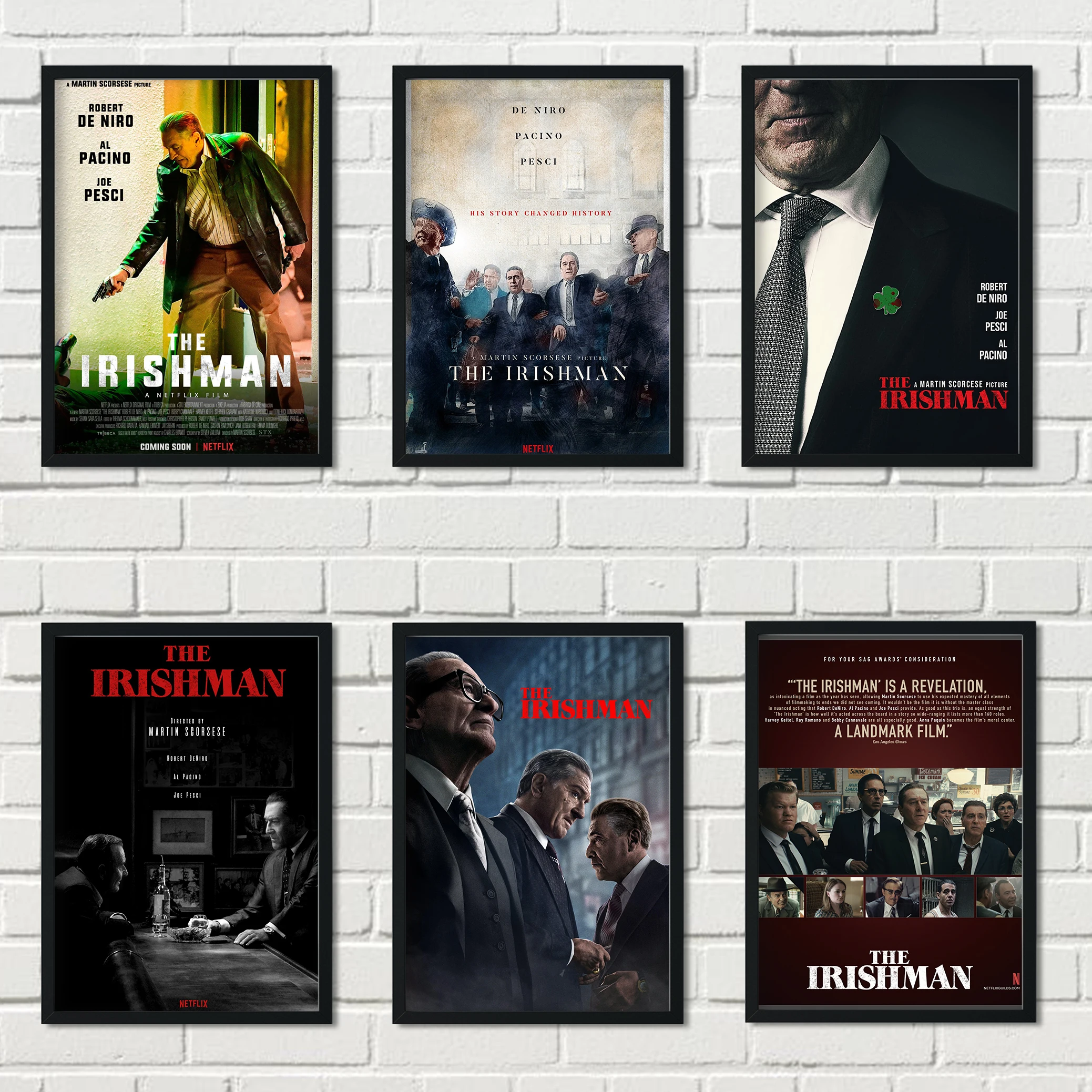 The Irishman фильм Мартин скорсес HD настенное искусство домашний декор холст живопись