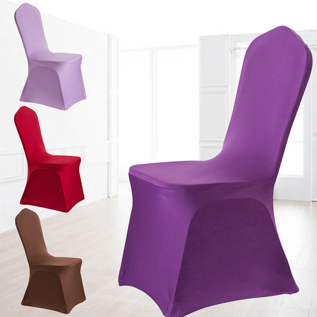 Полиэфирный эластичный чехол для сиденья противообрастающий домашнего стула