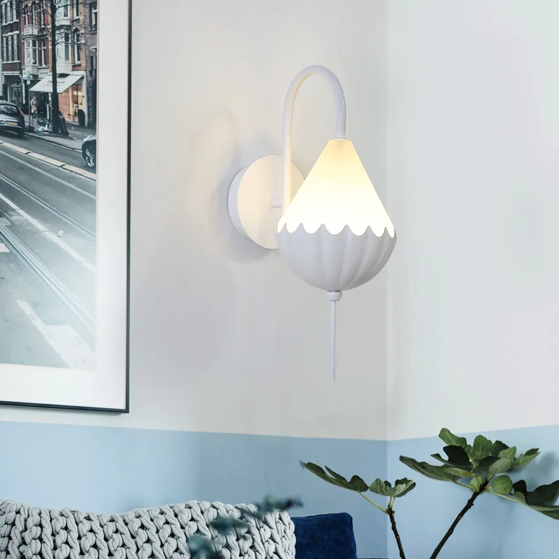 

loft lampes suspendues abajur crystal bedroom light bedroom corridor aisle lampara pared luminaria de parede wall lamp