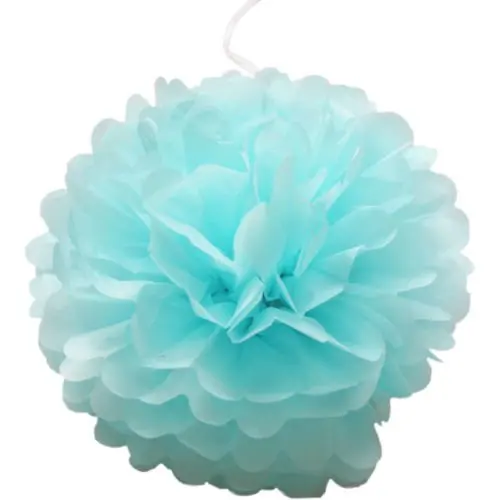 12pcs Unicorn Mermaid Party Supplies 10inch Tissue Paper Pom Poms Flower Balls for Girls Birthday Baby Shower Bridal | Дом и сад