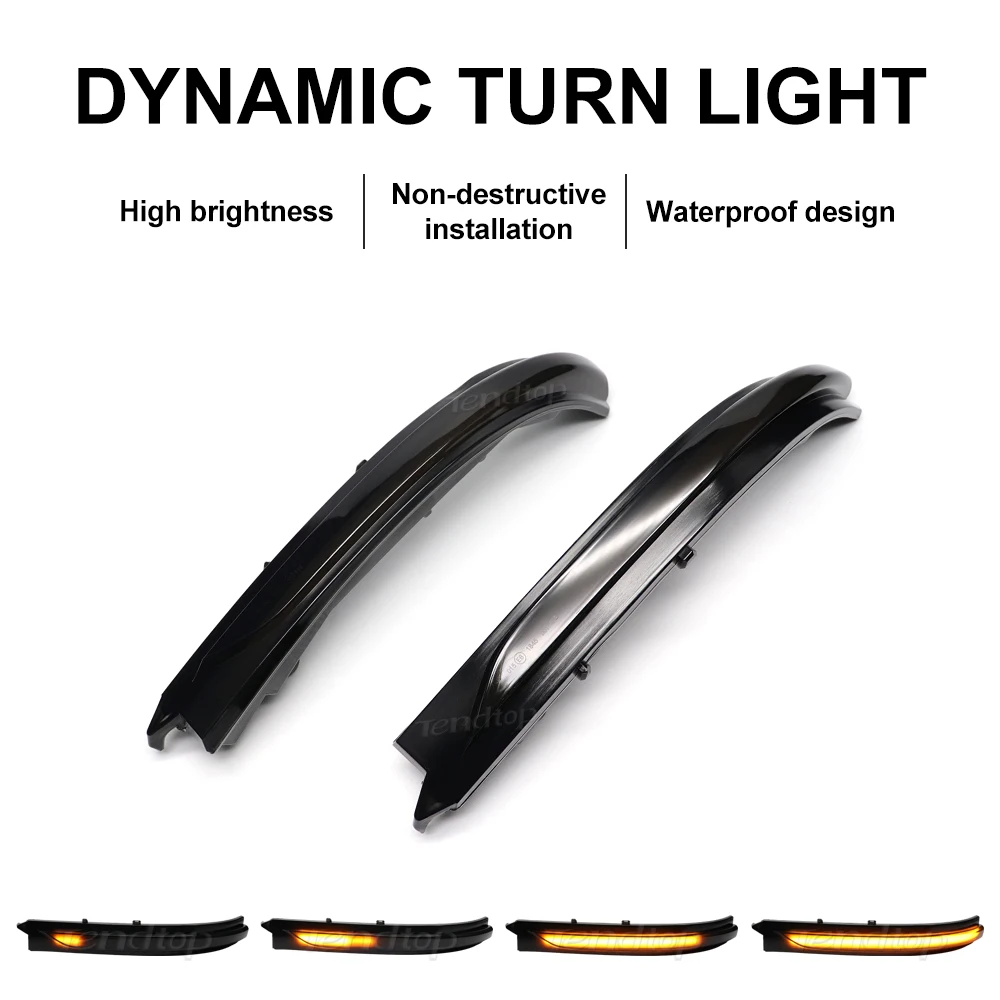 

LED Flashing Turn Signal Light Dynamic Indicator Side Marker Lamp Car Styling For Kia K5 Optima MK4 JF 2016 2017 2018 2019