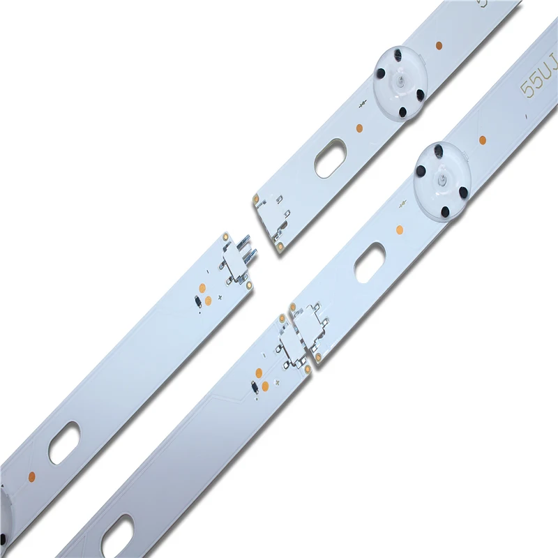 (Новый комплект) 10 шт./партия СВЕТОДИОДНЫЙ Подсветка полоску для LG 55UJ630V 55UJ6300