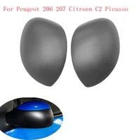 for peugeot 206 207 citroen c2 picasso car exterior replacement mirror cover rearview mirror covers rear view mirror caps
