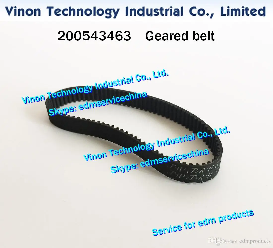 

(2pcs) 200543463 edm Belt GT 255 for ROBOFIL 230F,240,440,640CC wire cut edm spare parts 200.543.463 edm Geared belt 23.07.149