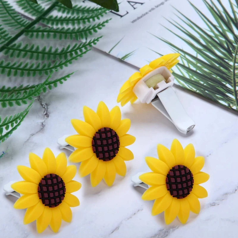 4 шт. автомобильные аксессуары для подсолнуха автомобильный освежитель воздуха