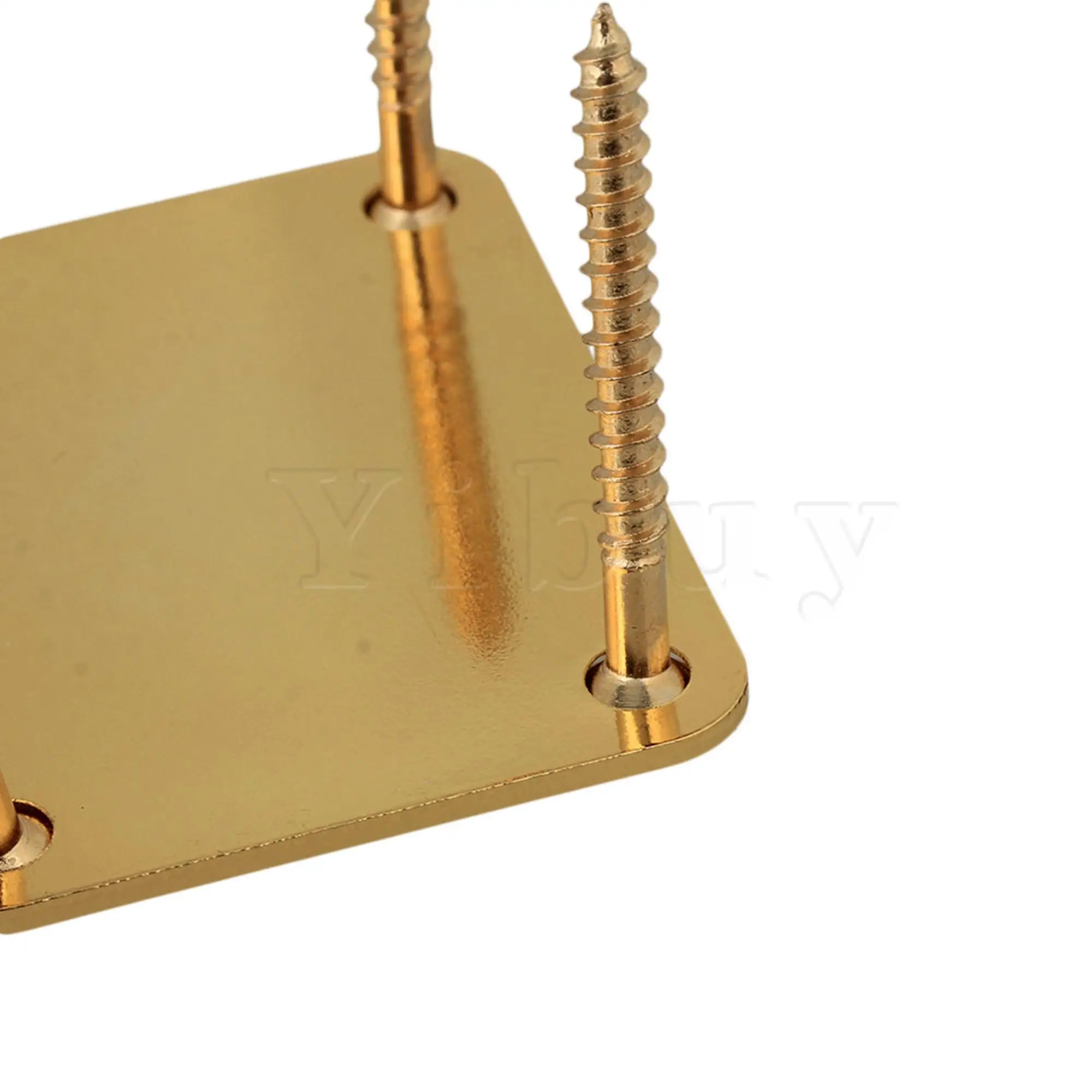 Yibuy 20 Set of Gold Neck Plate for Guitar 4 Hole Style | Спорт и развлечения