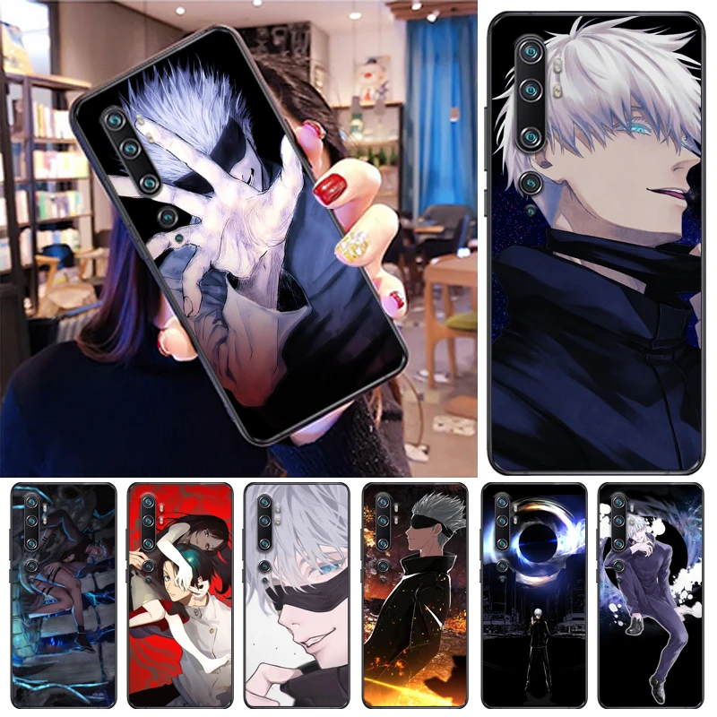 

Jujutsu Kaisen Sukuna Satoru Gojo Yuji Itadori Fushiguro Megumi Phone Case For Xiaomi CC9e CC9 Pro Cases Funda Coque