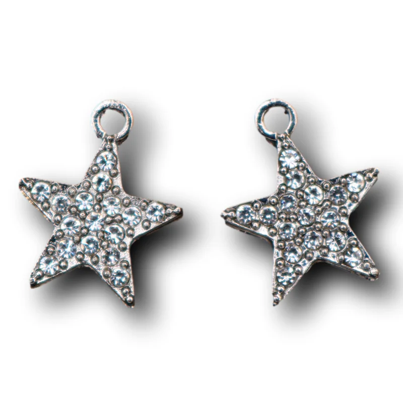 Подвеска в виде пятиконечной звезды для стразы 8 шт. | Украшения и аксессуары
